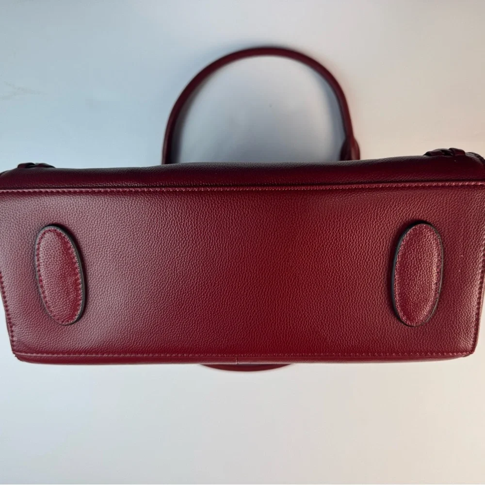 Red Leather Handbag